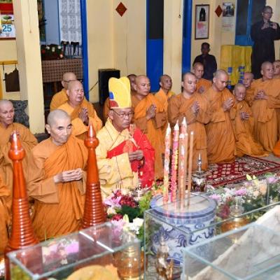 Lễ cung rước và an vị Xá lợi cố trưởng lão HT.Thượng Thiện hạ Phước